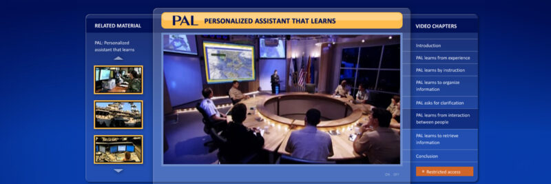 LOMA Media Case Study example DARPA PAL program