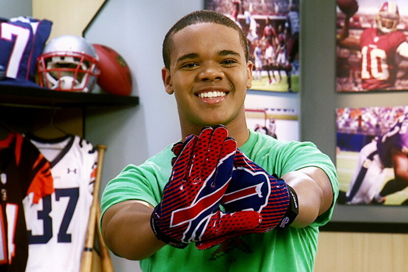 EA Sports Wide Receiver in Promotional Ad