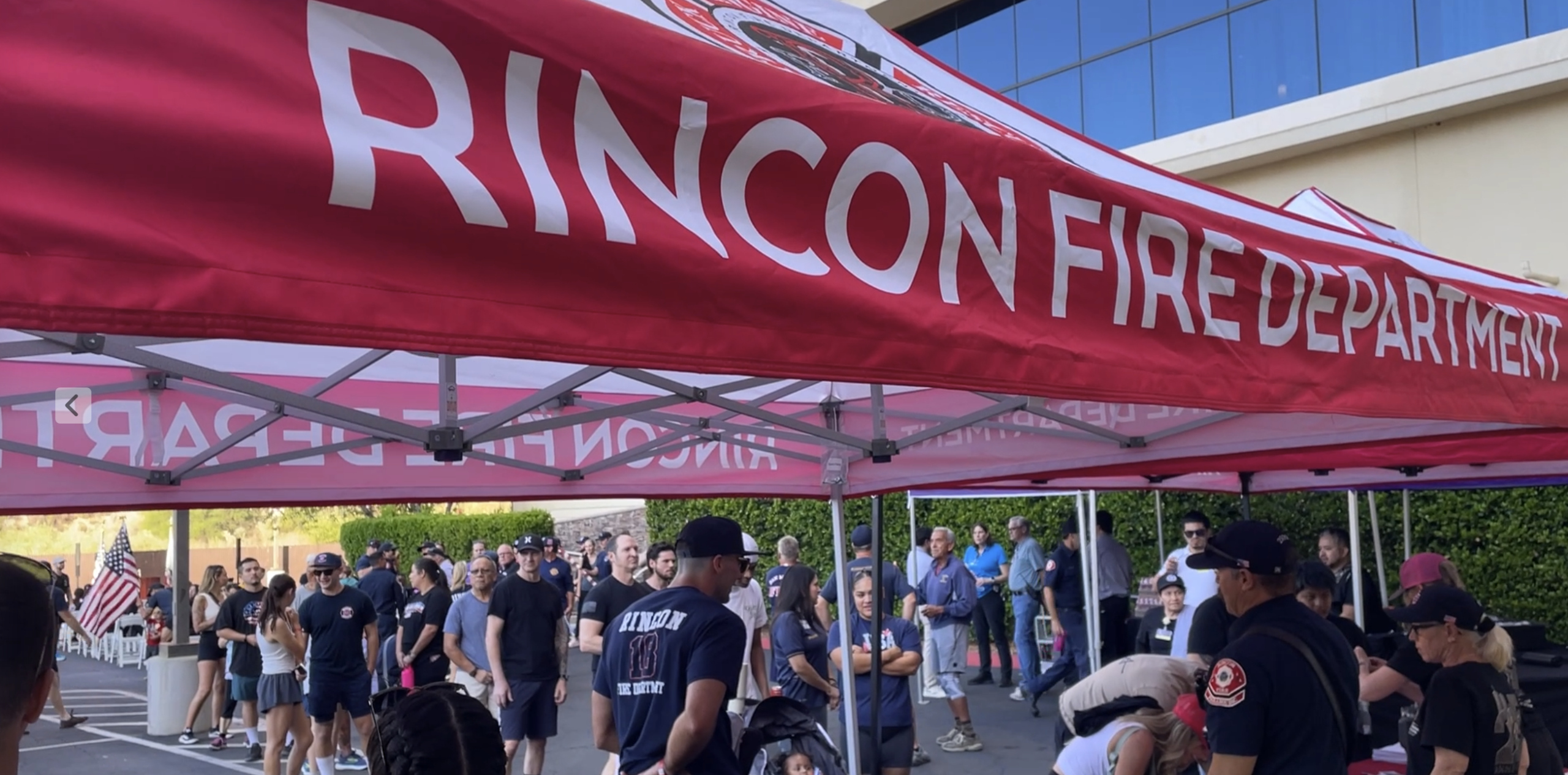 Rincon FD_tent signage
